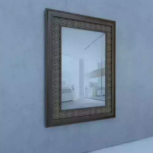 Traditional Moroccan Mirror 3D model