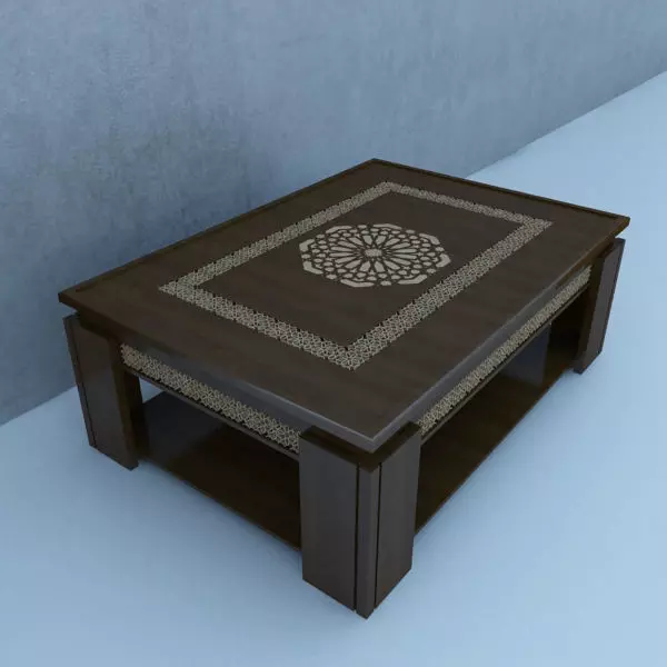 Moroccan Table 3D model_0
