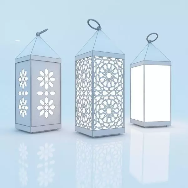 Moroccan Lantern 3D model_0