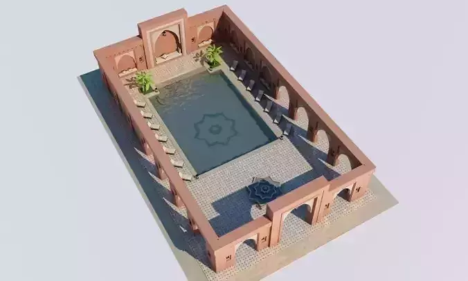 Moroccan Pool Marrakech