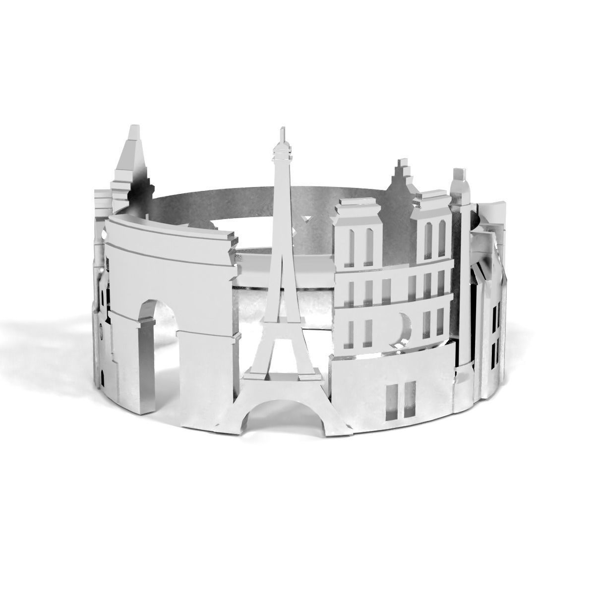 Ring Paris 3D print model_1