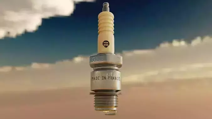 spark plug Free 3D model