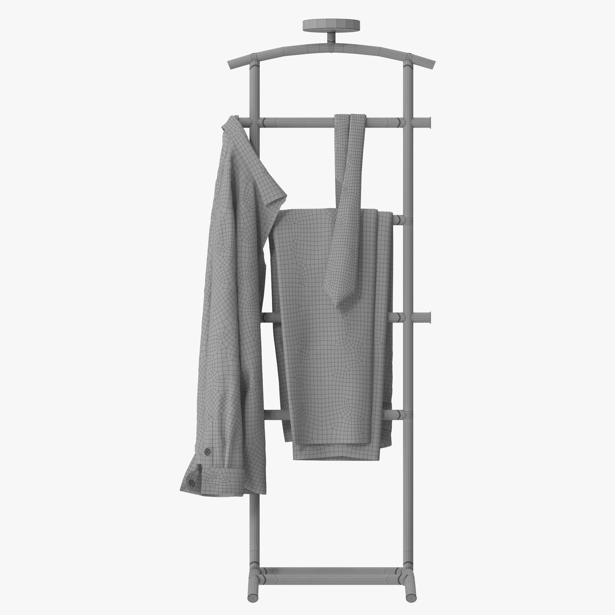 Grundtal Valet stand 3D model_8