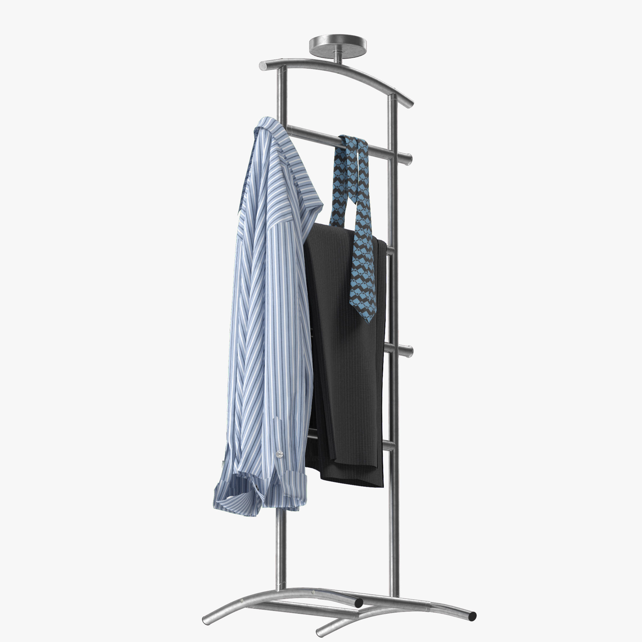 Grundtal Valet stand 3D model_6