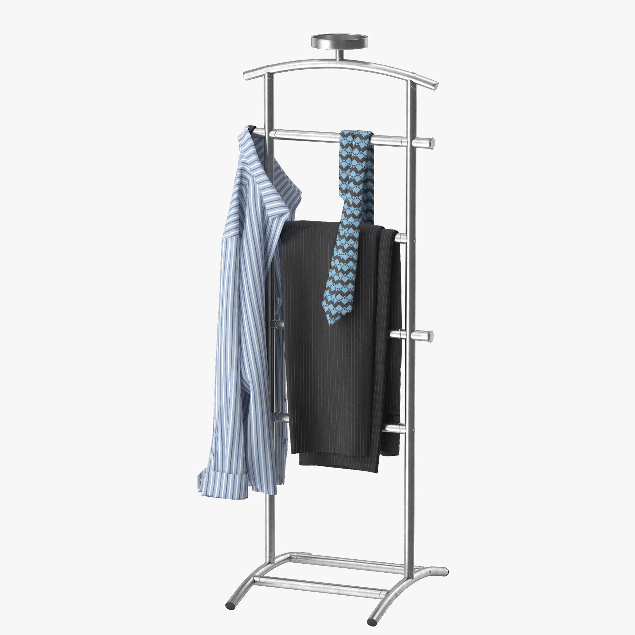 Grundtal Valet stand 3D model_1