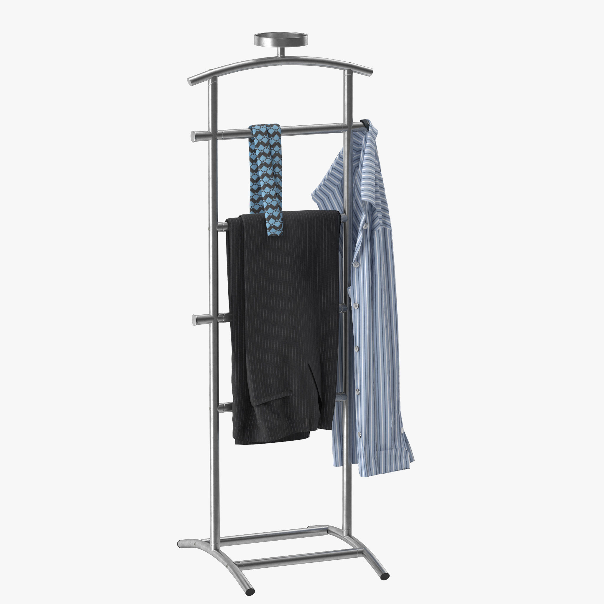 Grundtal Valet stand 3D model_3