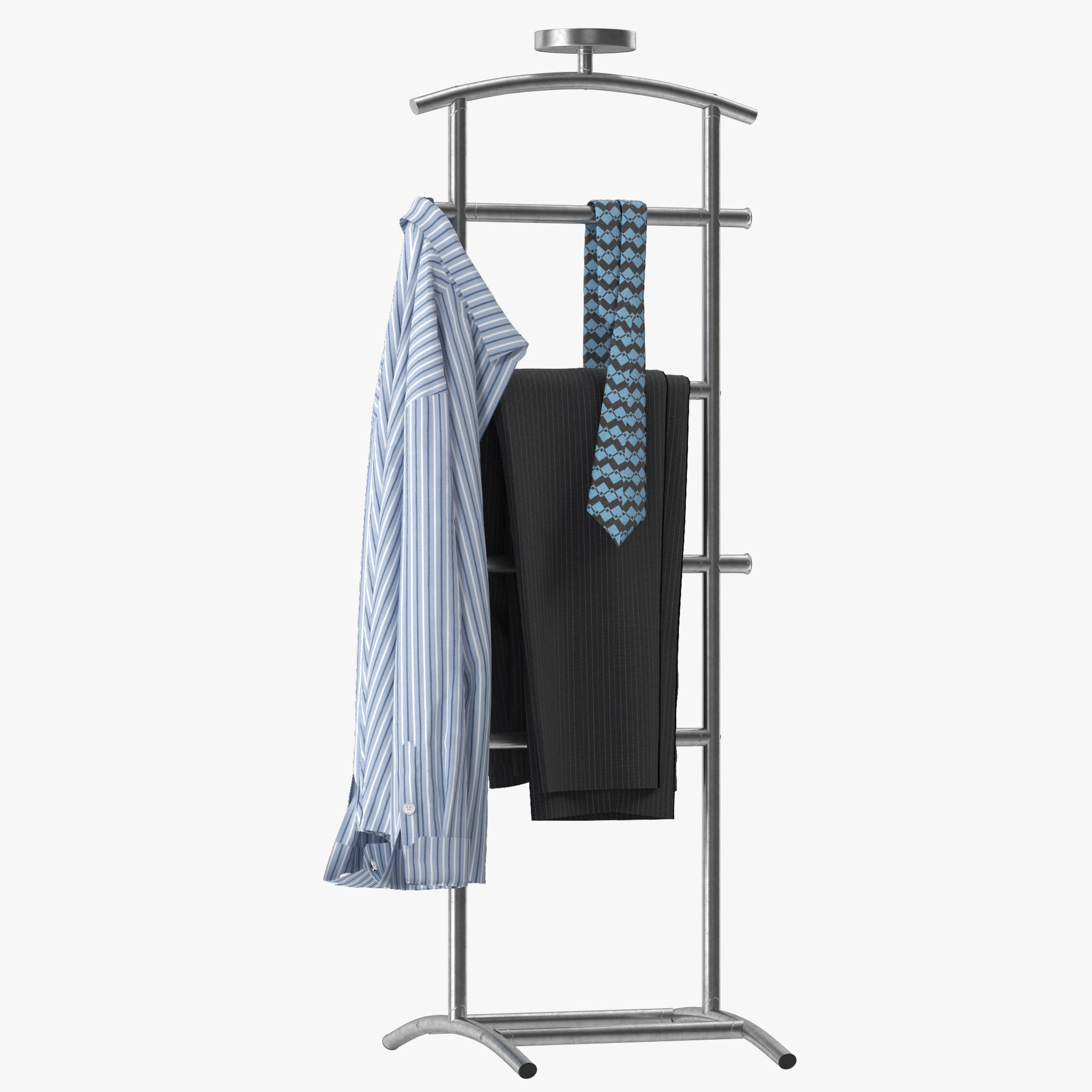 Grundtal Valet stand 3D model_7