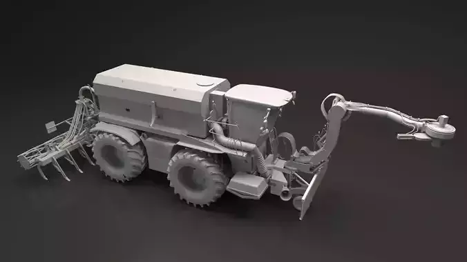 Xerion Farming Vehicle 3D model