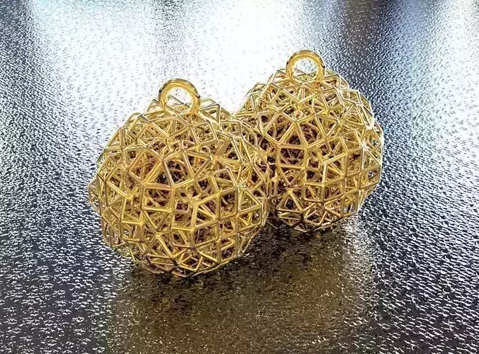 BRO WOVEN OCTOTOAD EARRING