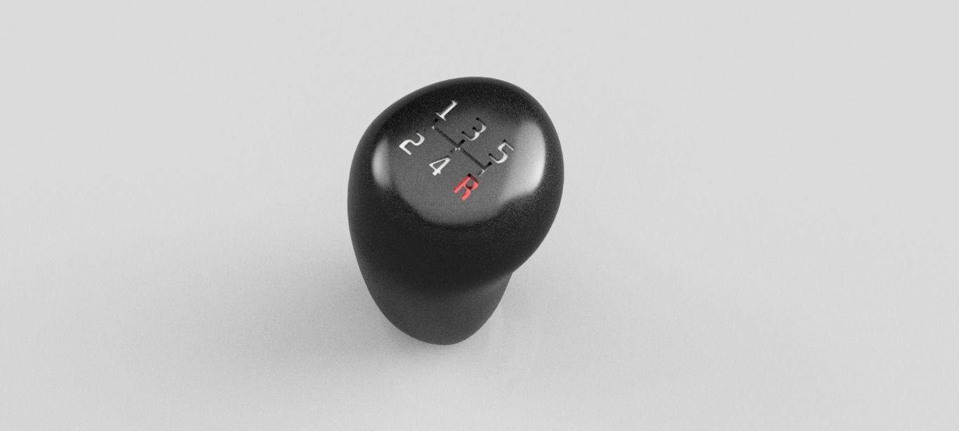 Shifter Knob - Knob 1 3D print model_2