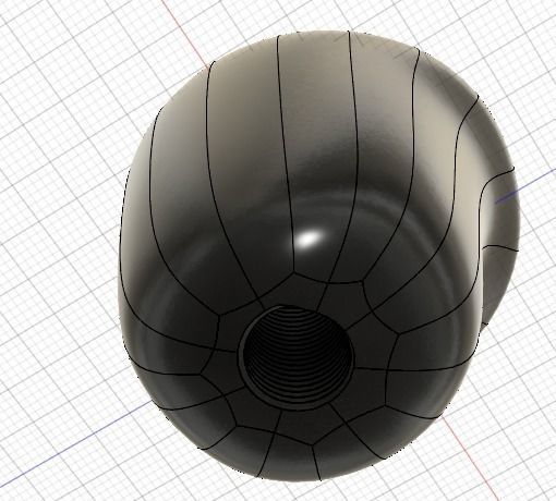 Shifter Knob - Knob 1 3D print model_4