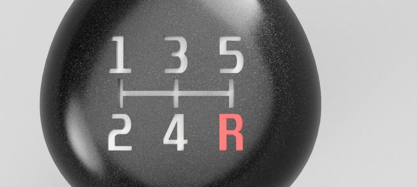 Shifter Knob - Knob 1 3D print model_3