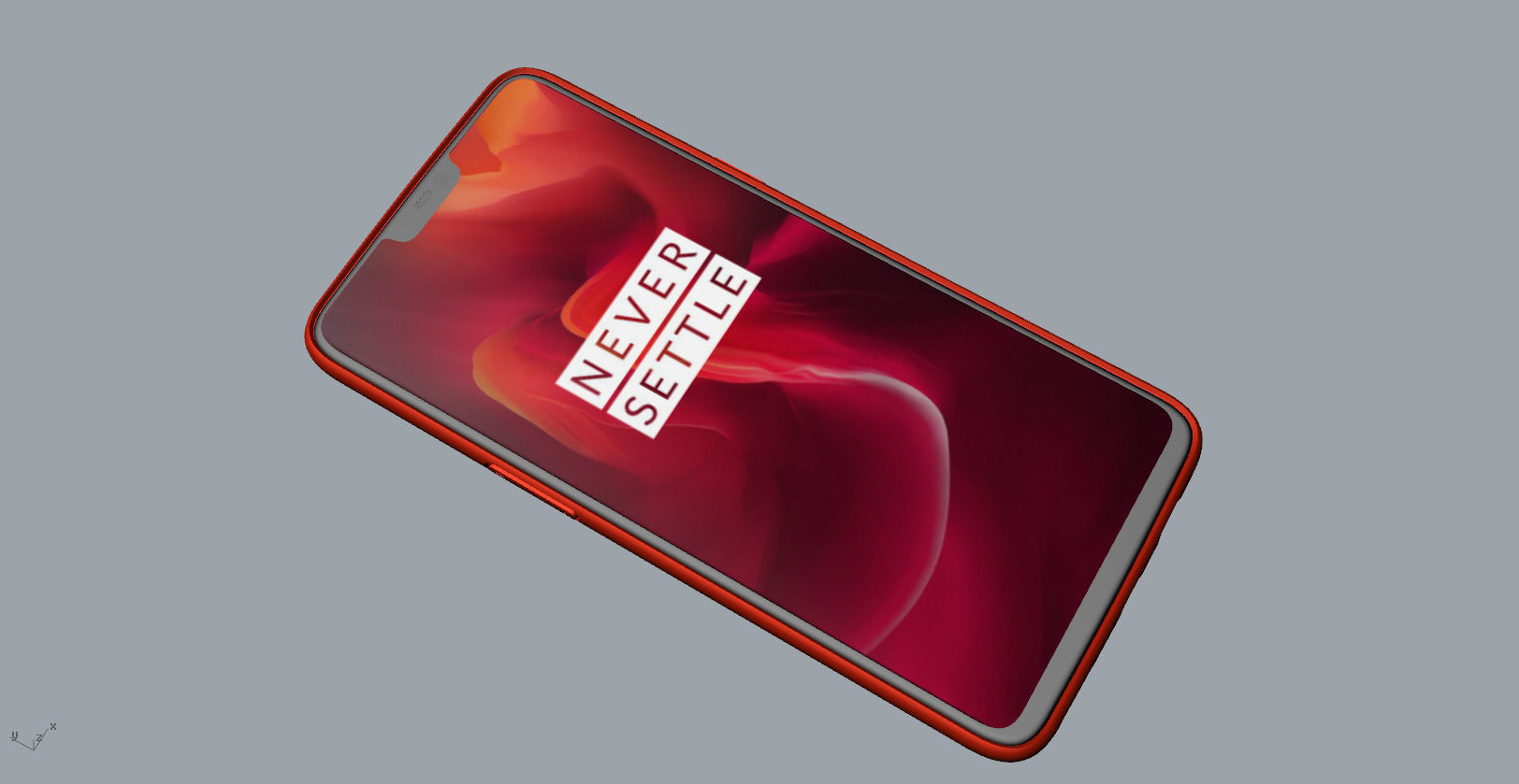 Oneplus 6 RED case design 3D model 3D print model_14