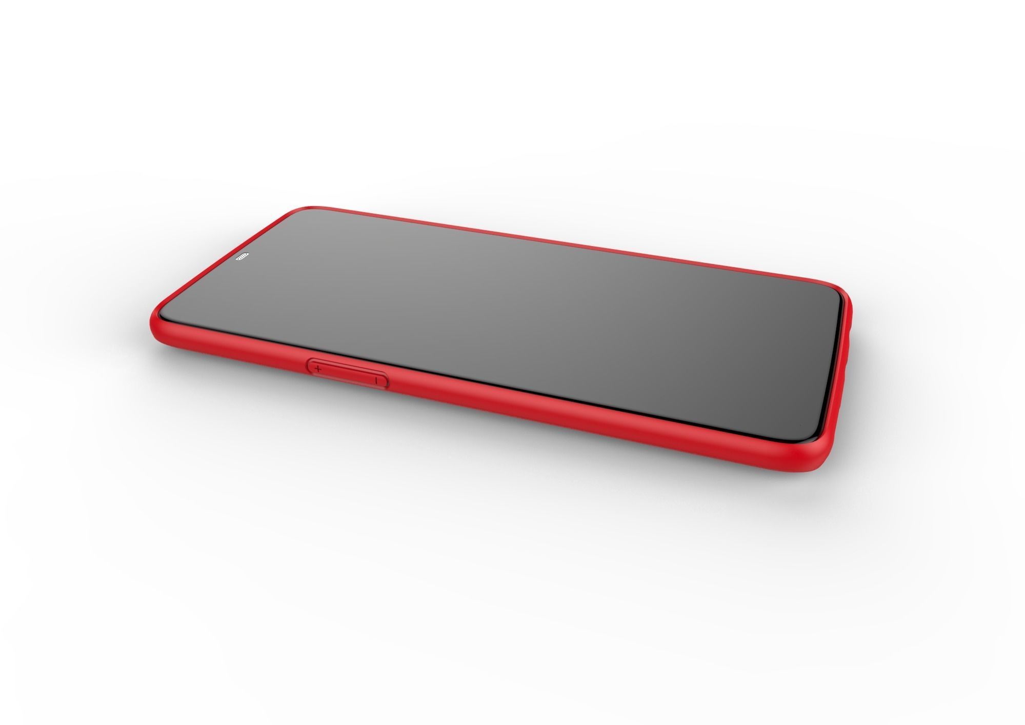 Oneplus 6 RED case design 3D model 3D print model_4