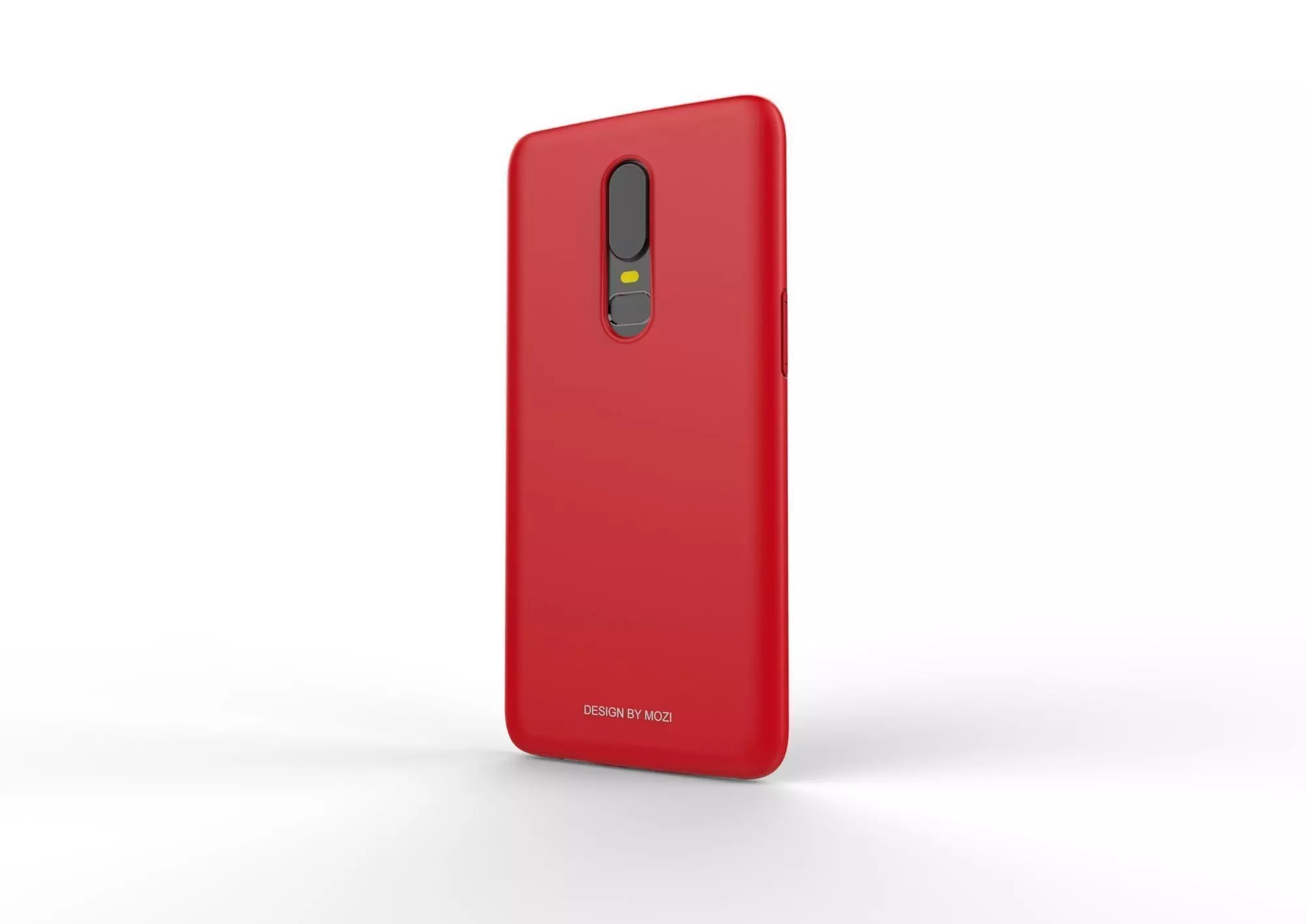 Oneplus 6 RED case design 3D model 3D print model_0
