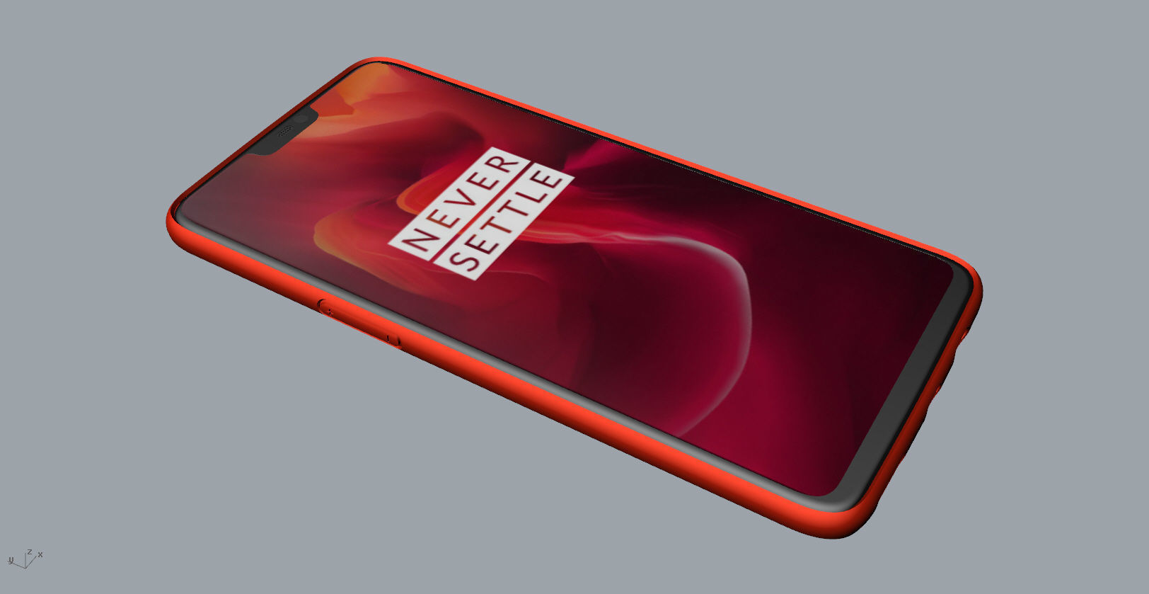 Oneplus 6 RED case design 3D model 3D print model_15