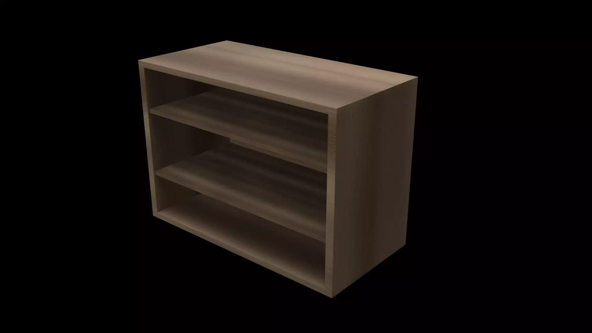 School Classroom Bookshelf Low-poly 3D model