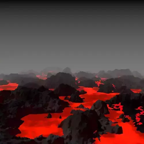 Lava Islands 3D model