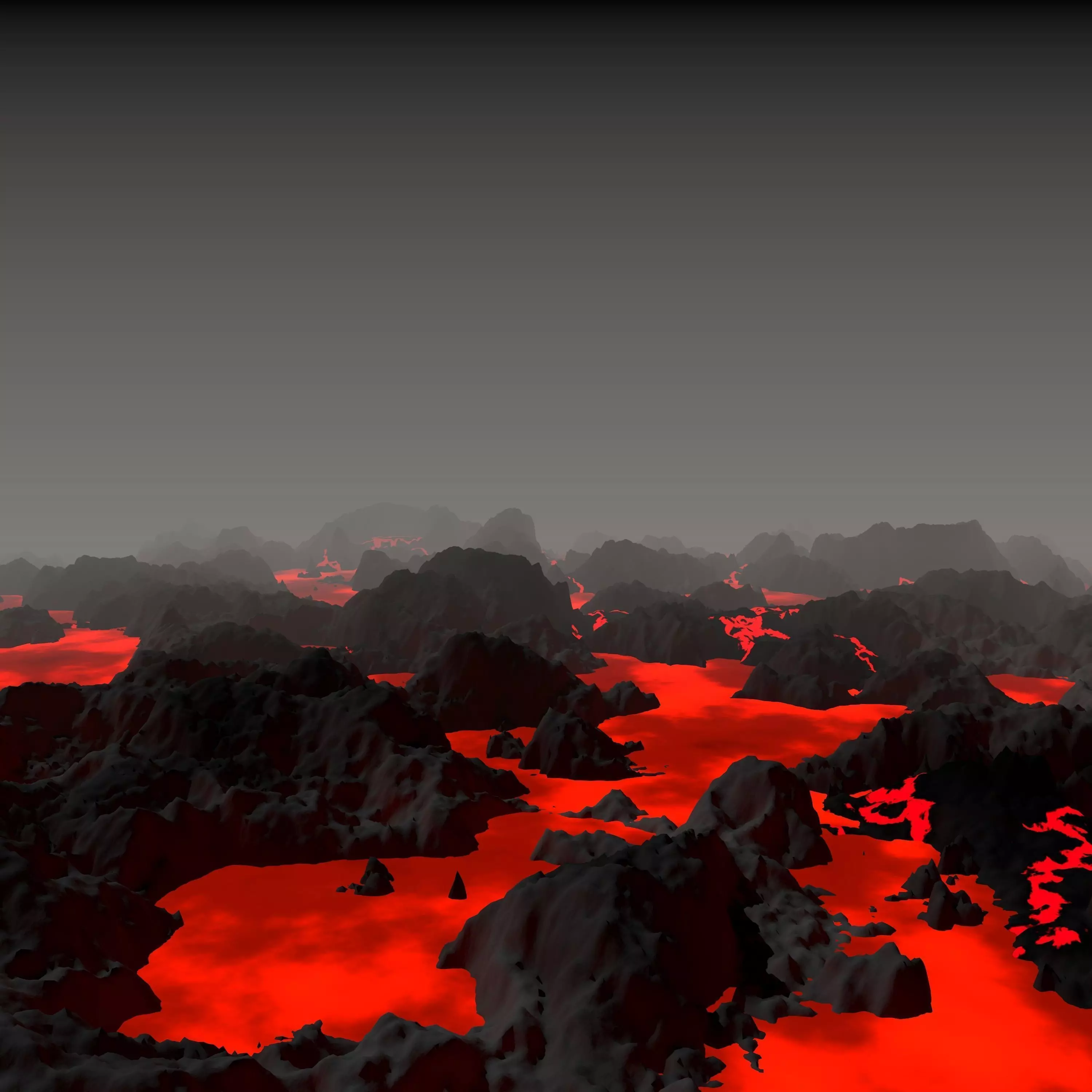 Lava Islands 3D model_0