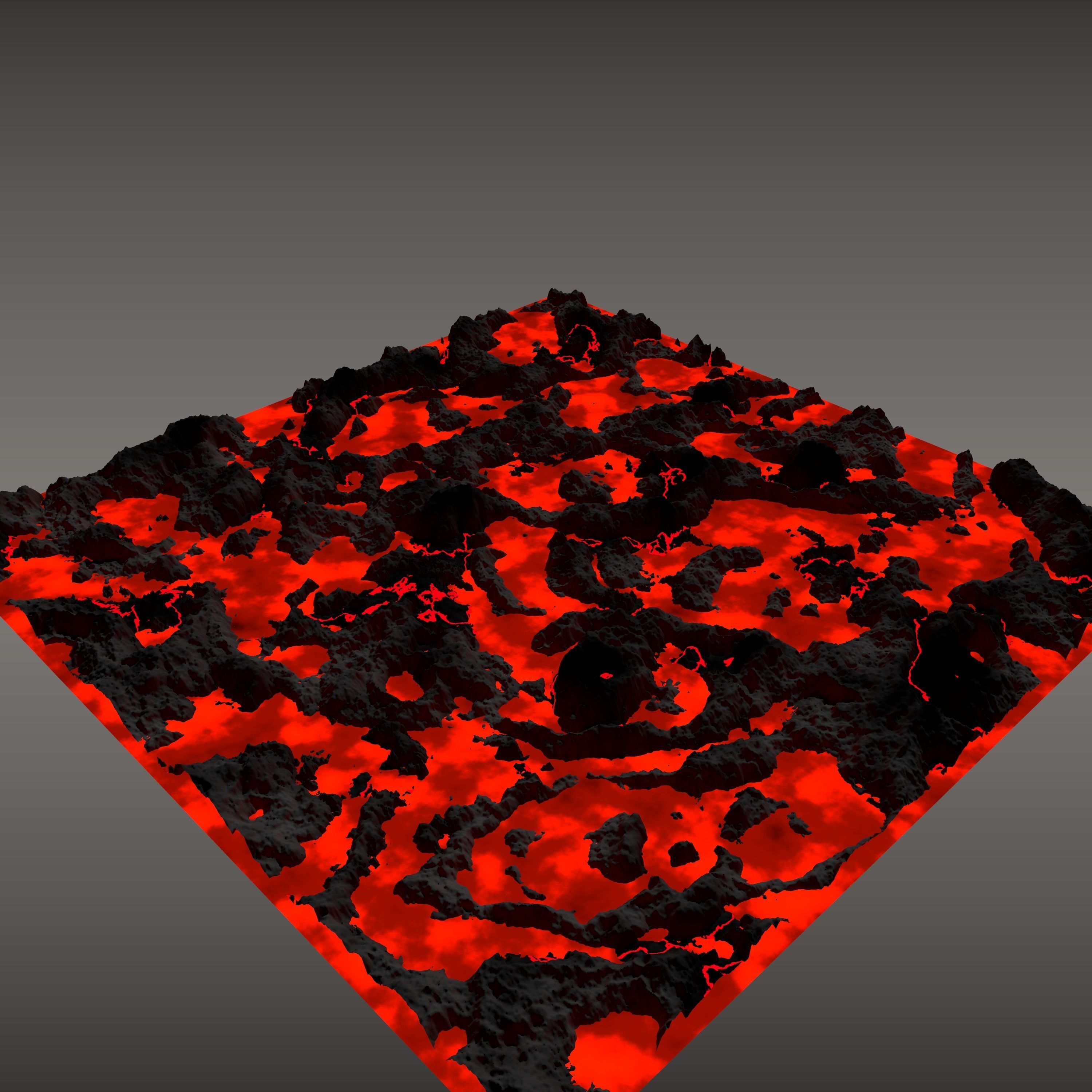 Lava Islands 3D model_7