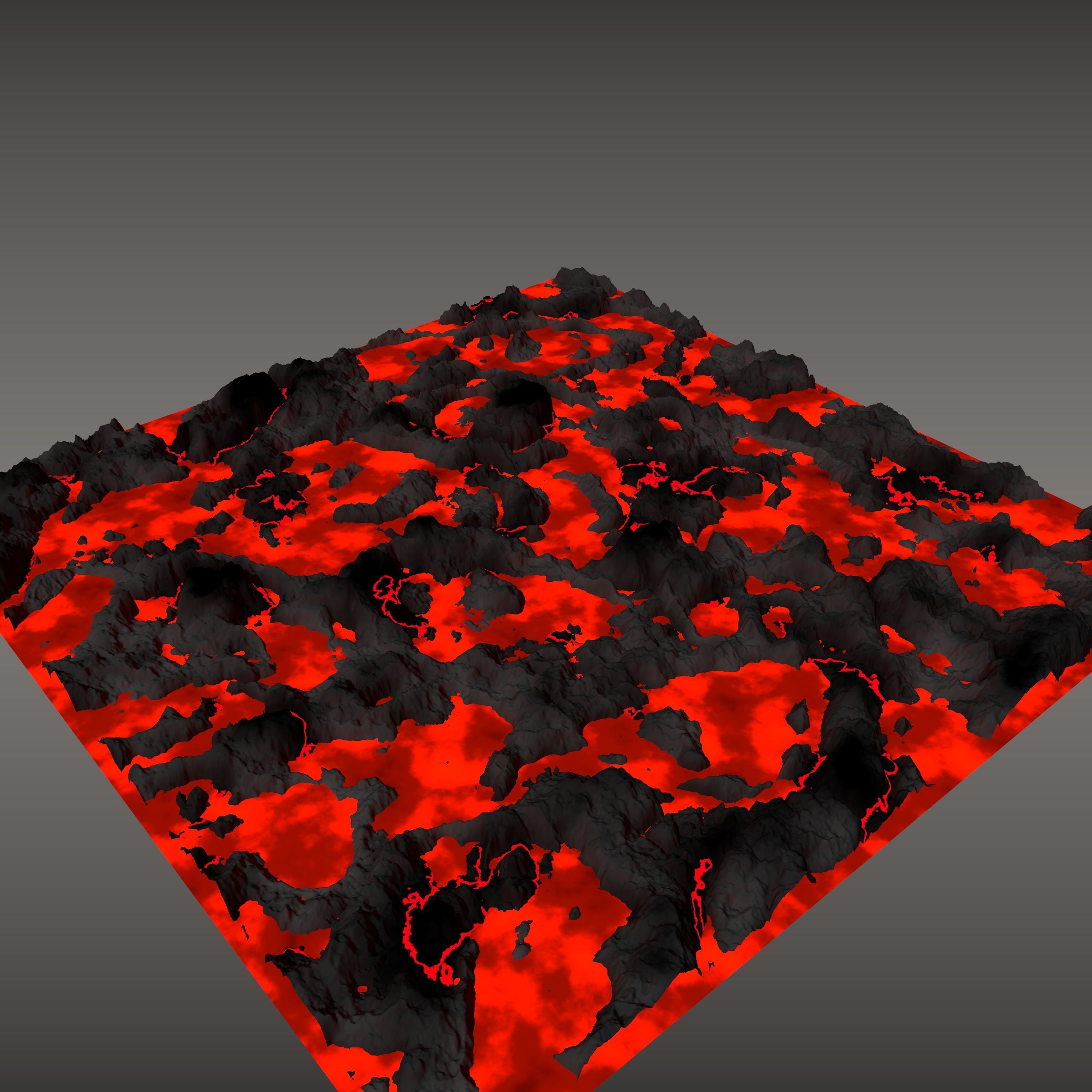 Lava Islands 3D model_6