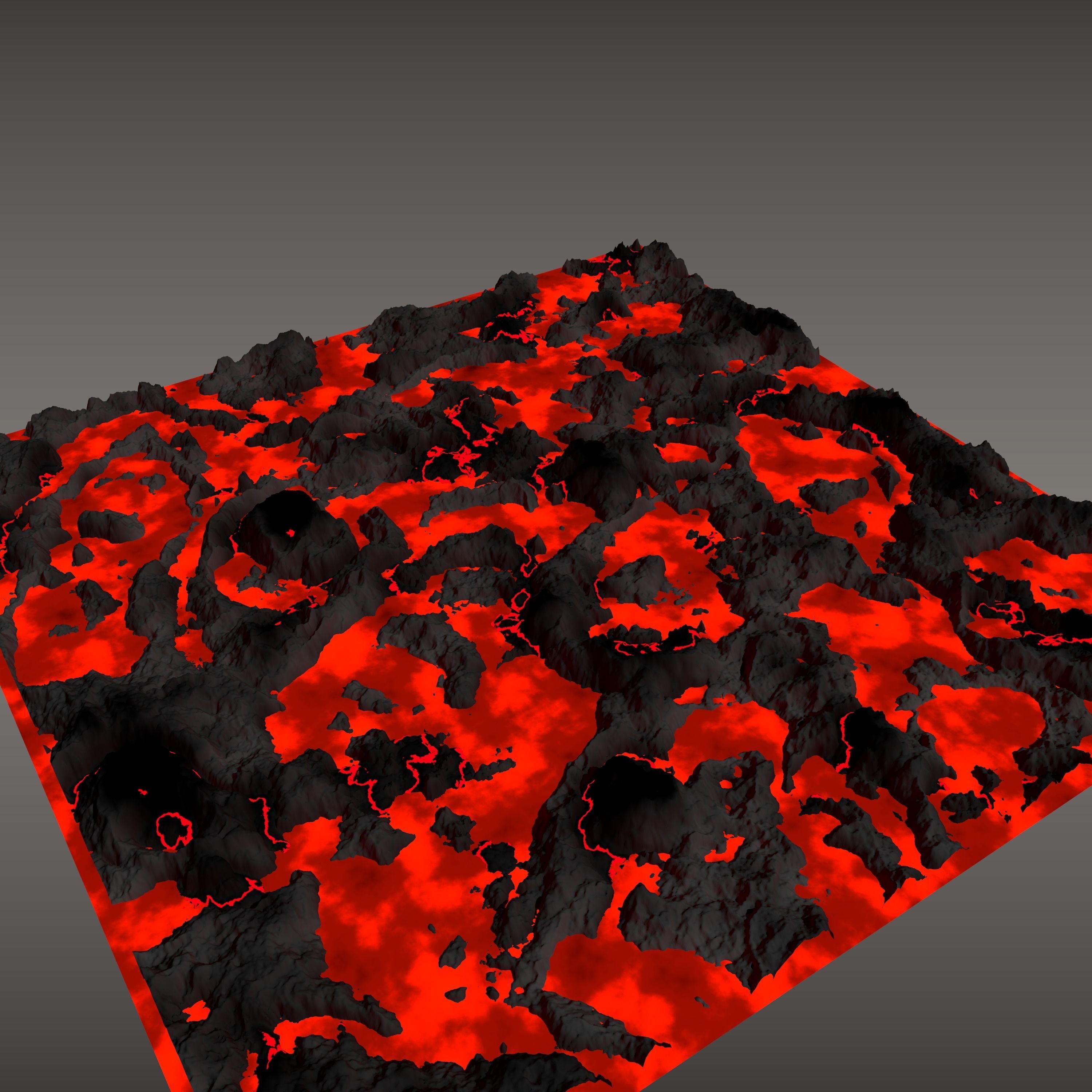 Lava Islands 3D model_4