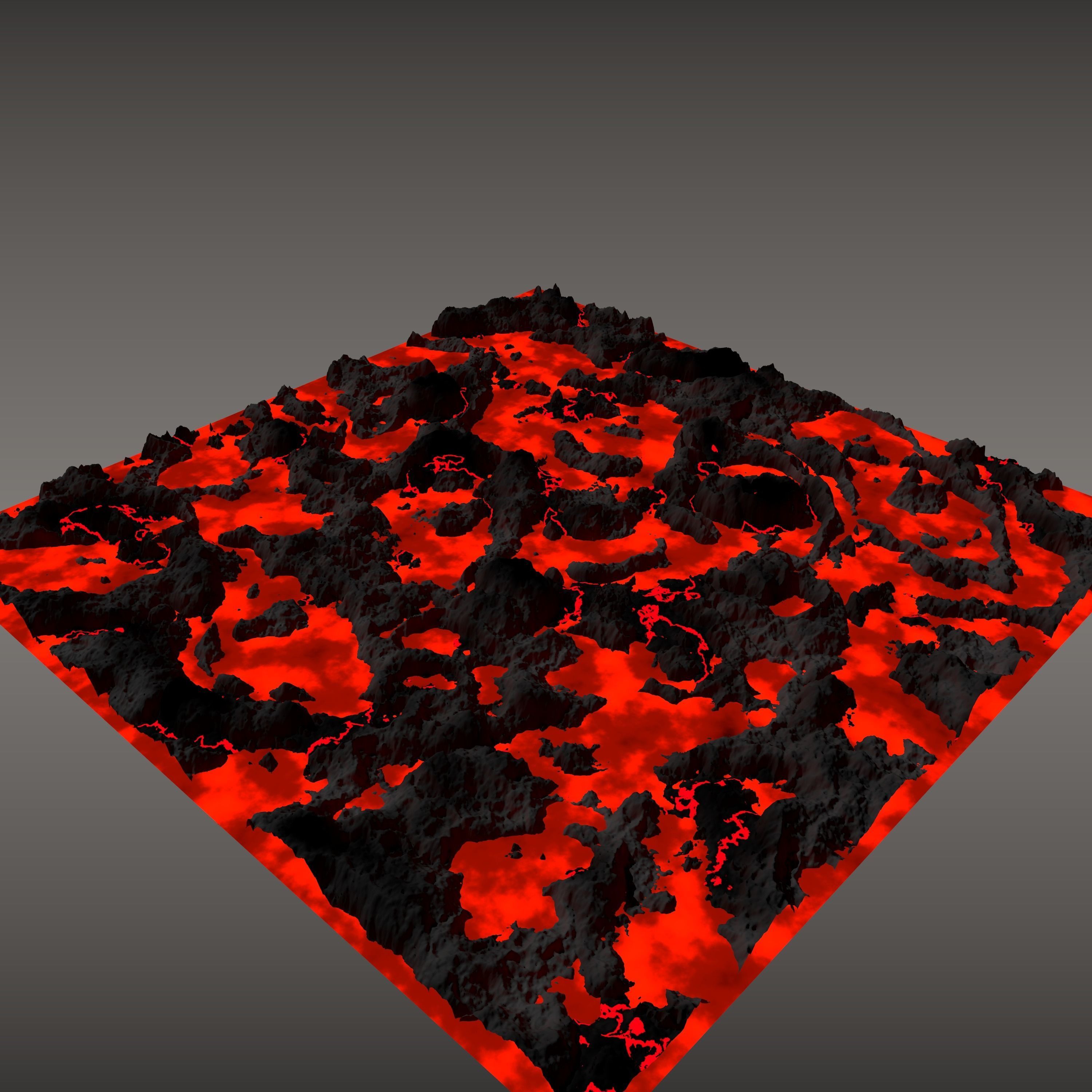 Lava Islands 3D model_3
