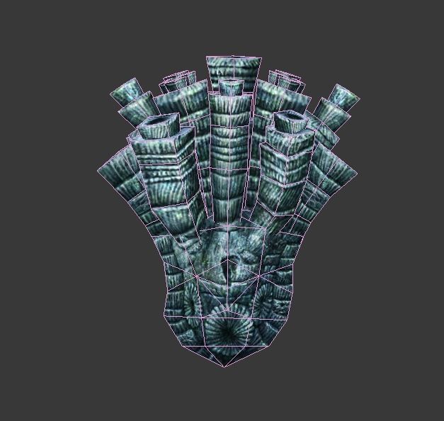 coral    Coral reef Low-poly 3D model_2