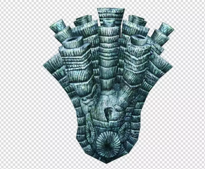 coral    Coral reef Low-poly 3D model_0