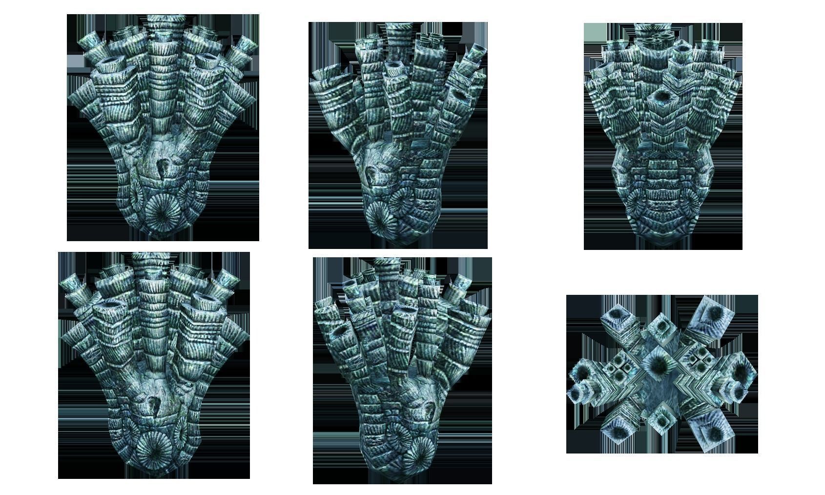 coral    Coral reef Low-poly 3D model_1