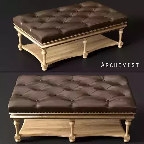 Chair ottoman HOOKER