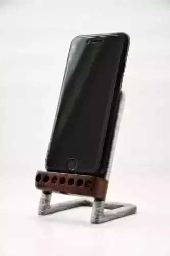 Infinity Phone Stand - Sound Amplifying Design - iPhone 6-8 Free 3D print model