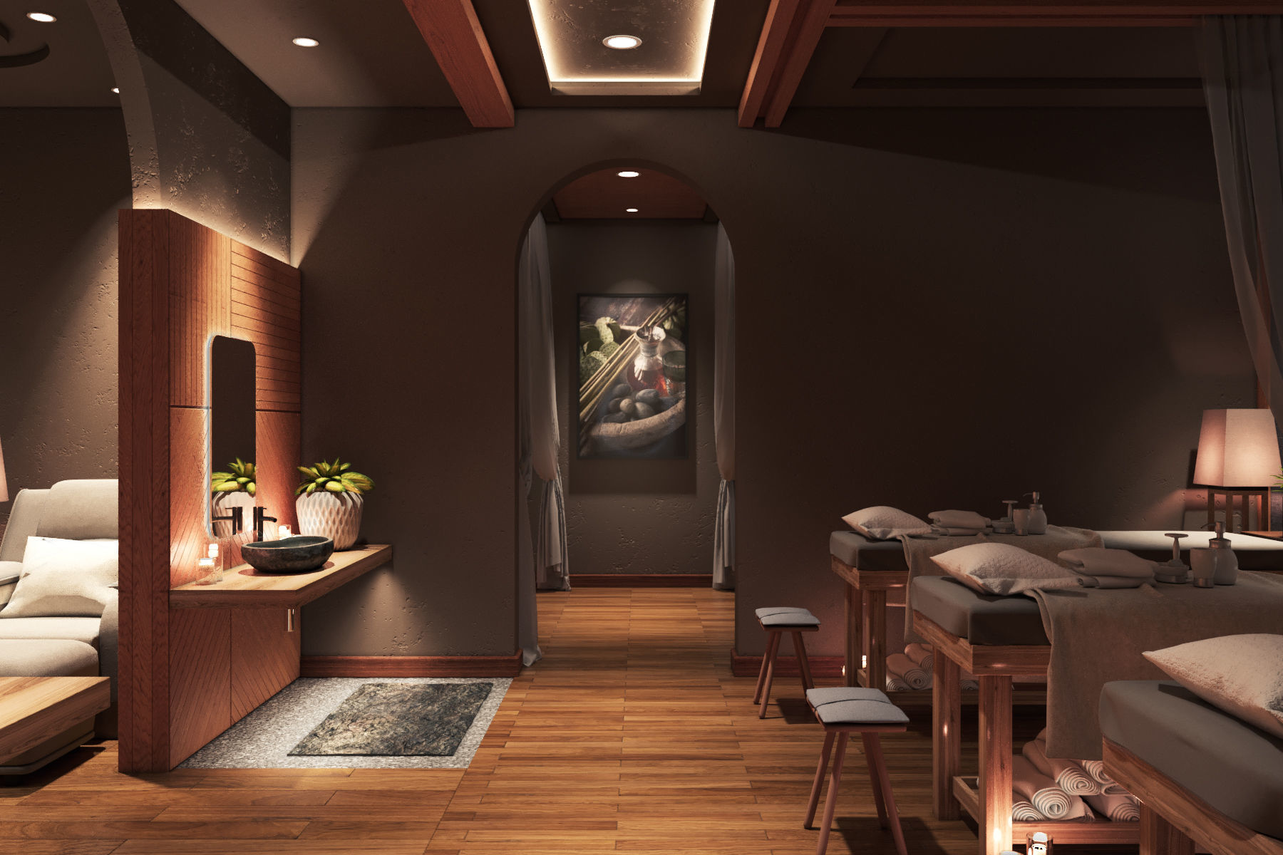 Small Beauty Spa - Babor Spa 3D model_2