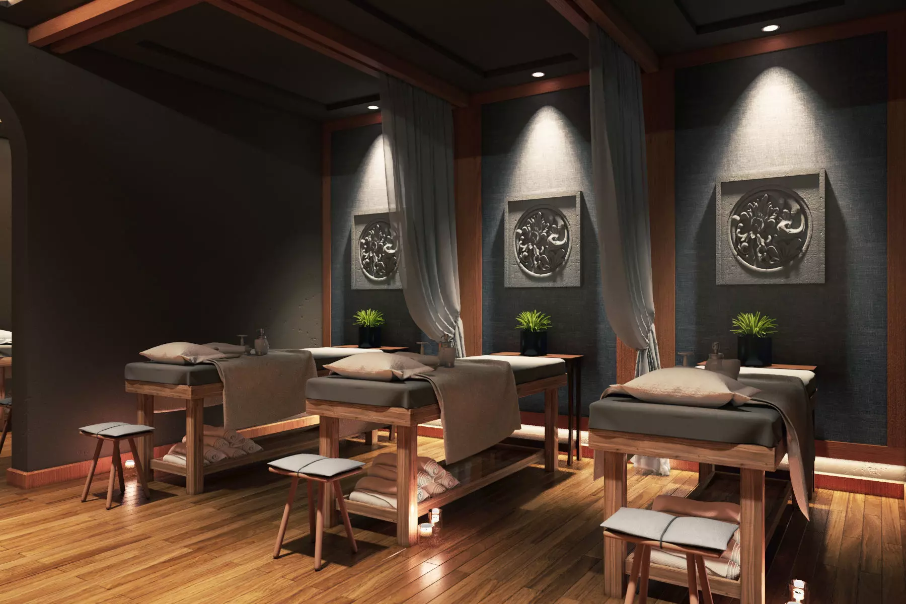 Small Beauty Spa - Babor Spa 3D model_0
