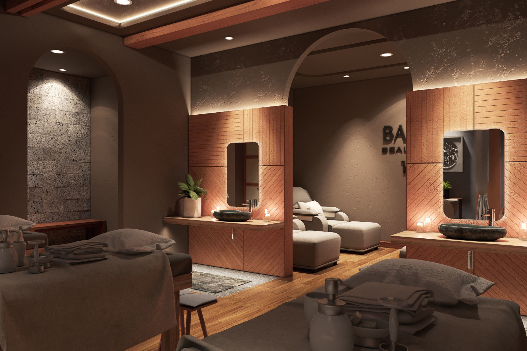 Small Beauty Spa - Babor Spa 3D model_6