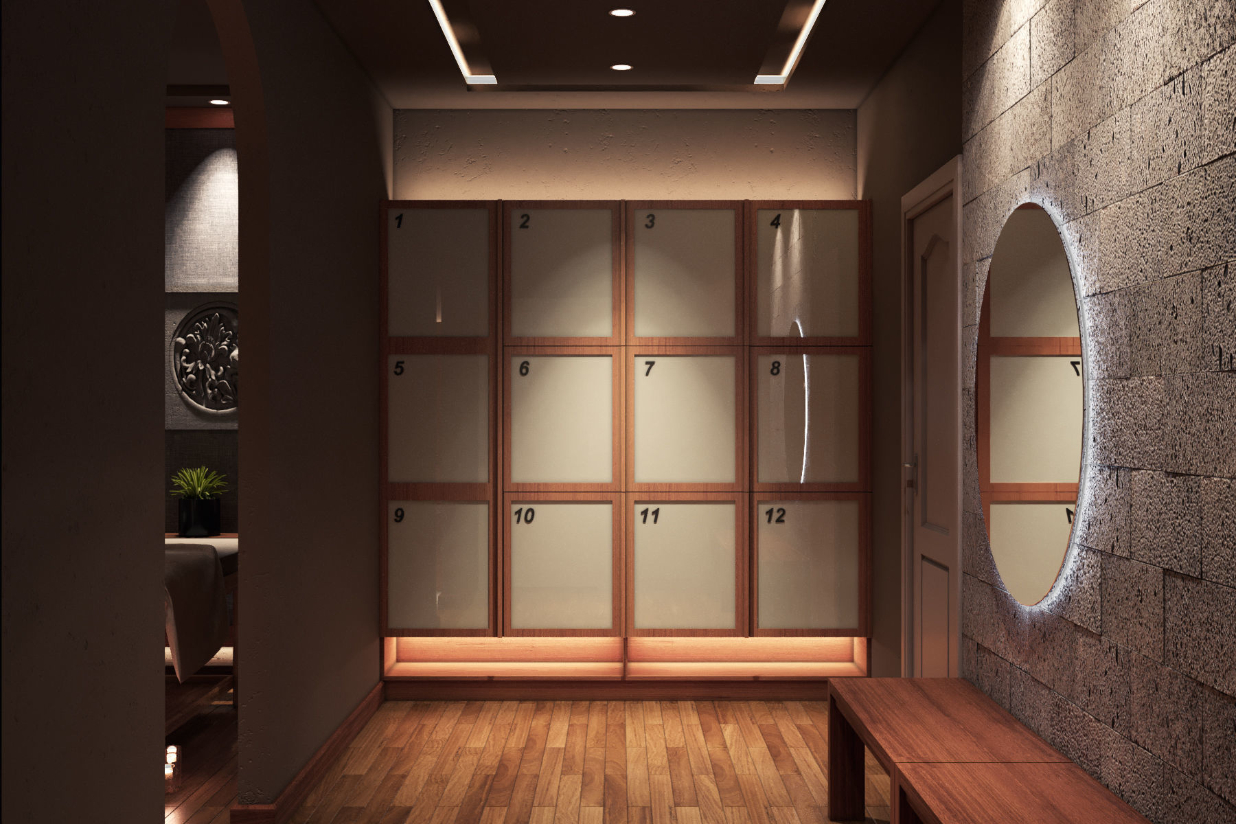 Small Beauty Spa - Babor Spa 3D model_5