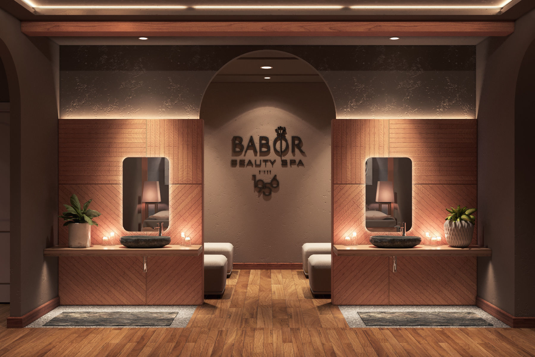 Small Beauty Spa - Babor Spa 3D model_3