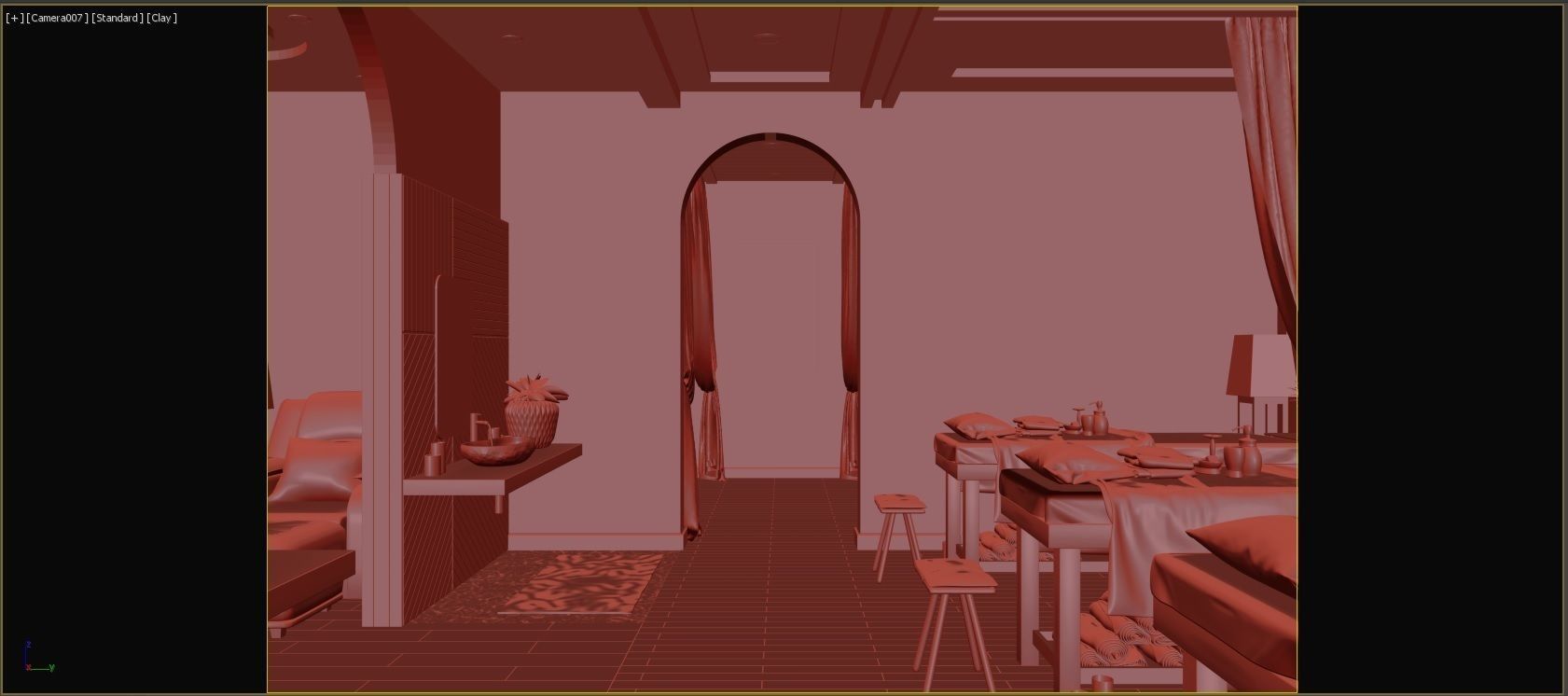 Small Beauty Spa - Babor Spa 3D model_10