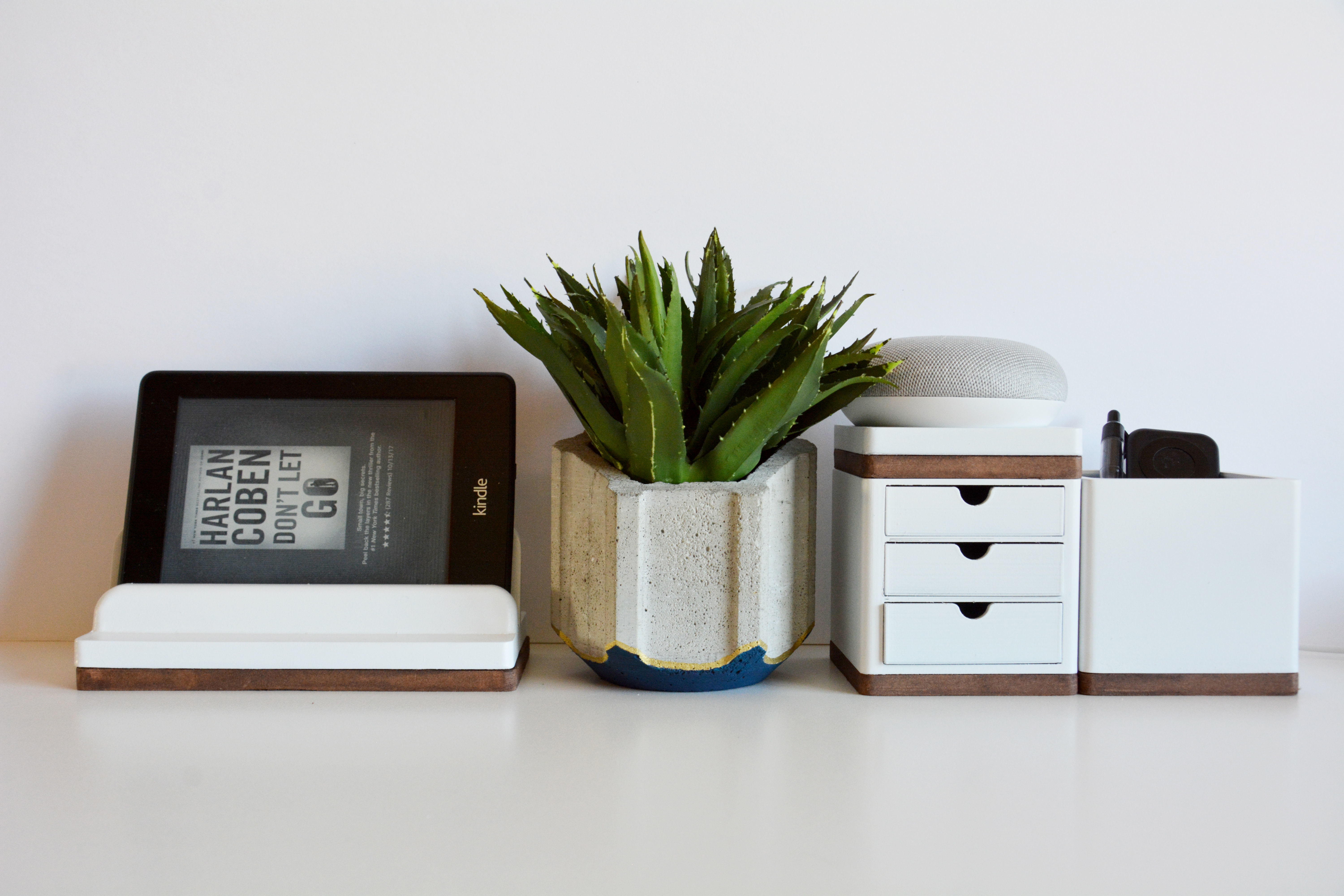 Modular Desk Organizer Free 3D print model_7