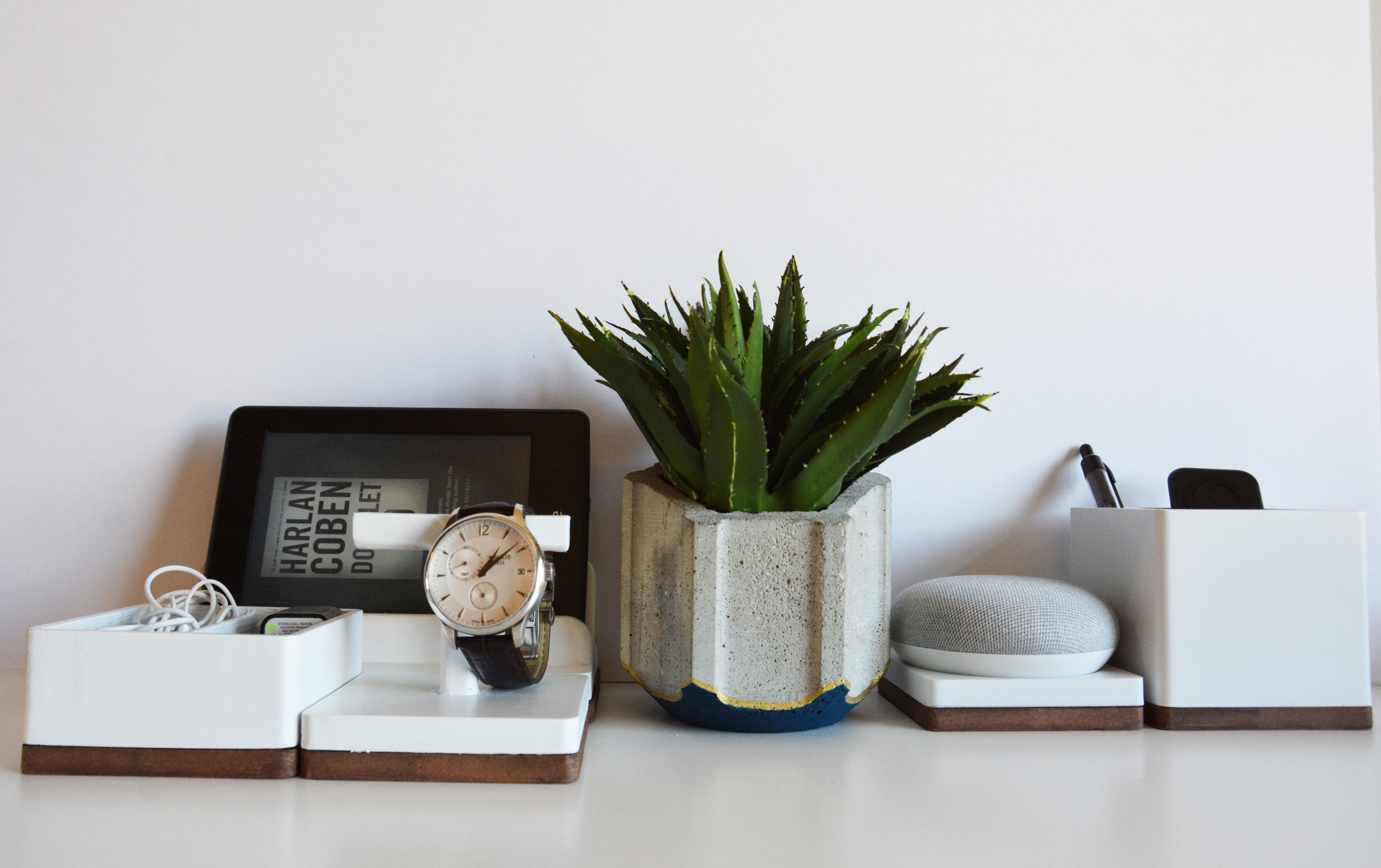 Modular Desk Organizer Free 3D print model_2