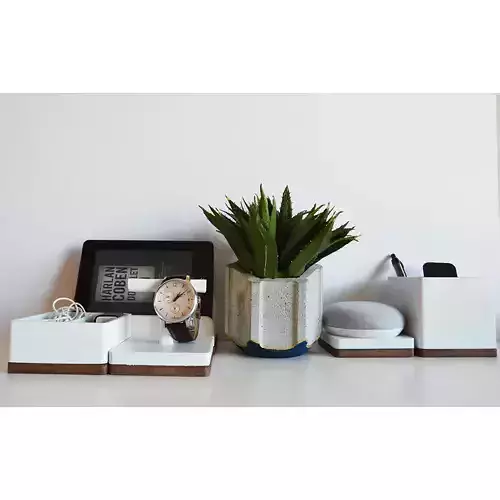 Modular Desk Organizer Free 3D print model