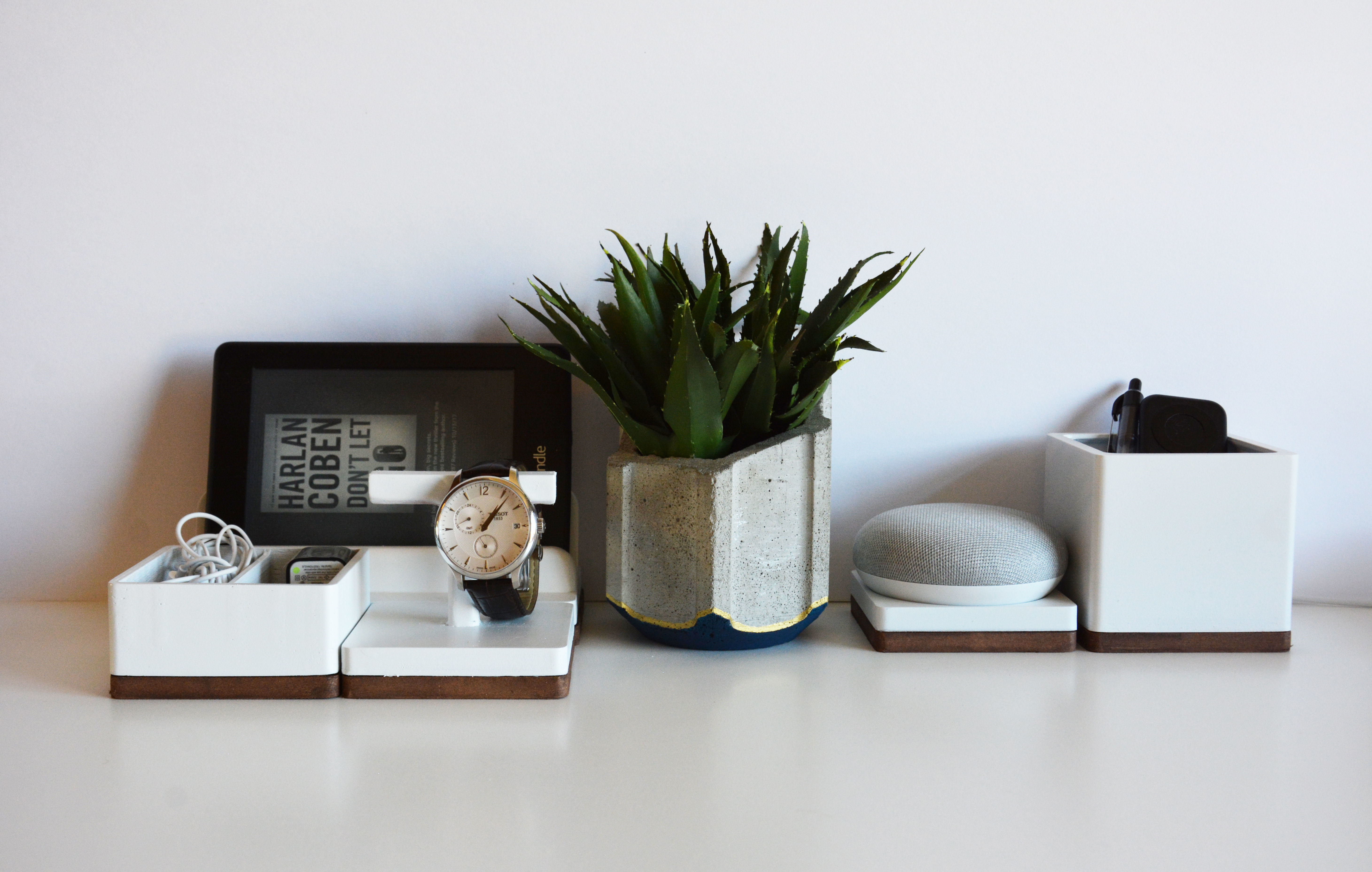 Modular Desk Organizer Free 3D print model_5