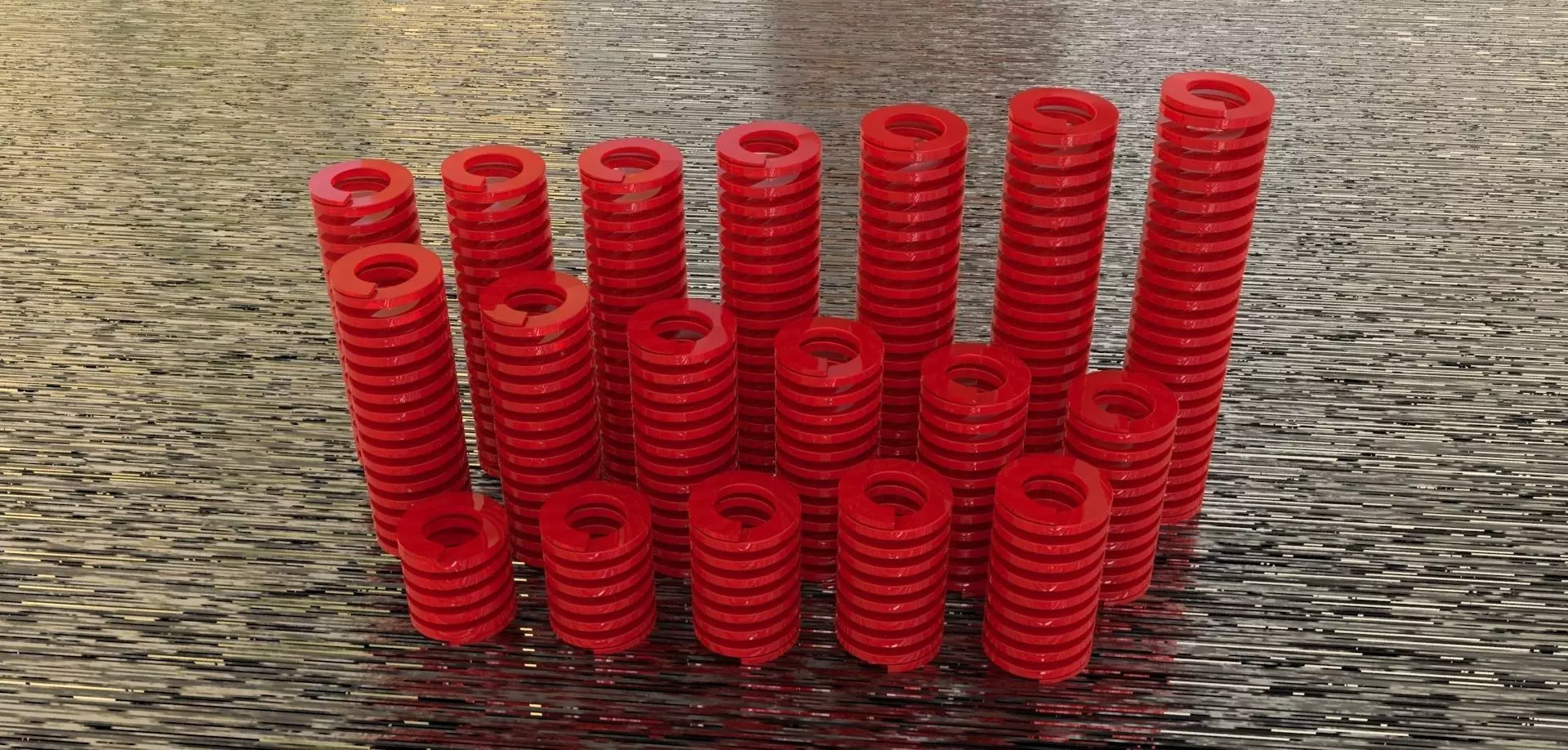 Medium LoadCoil Spring Free 3D model