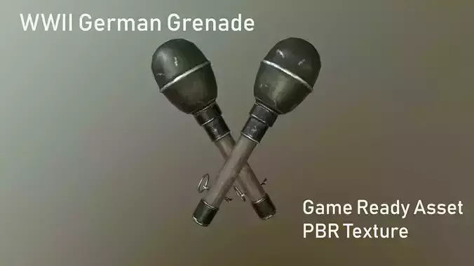 WWII German Grenade
