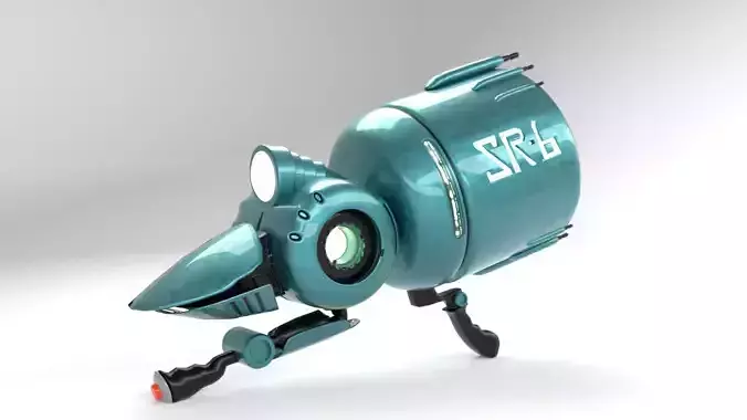 Despicable me shrink ray Gun Vector 3D model