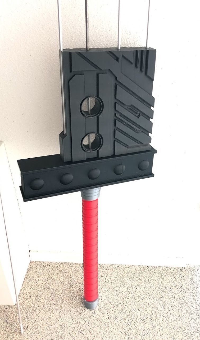 Final Fantasy VII Series - Buster Sword - Bracelet - Shoulder  3D print model_11