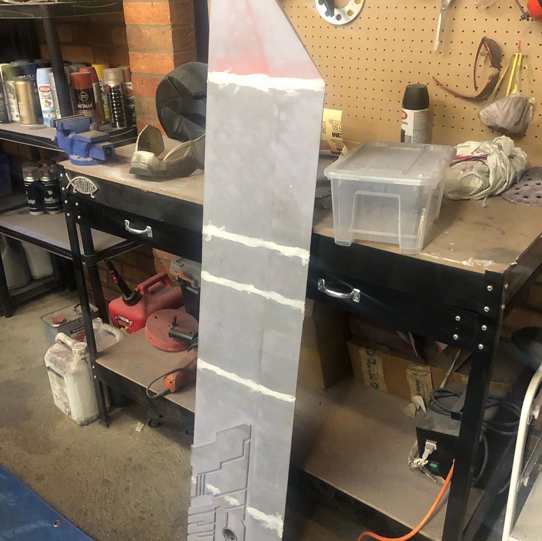 Final Fantasy VII Series - Buster Sword - Bracelet - Shoulder  3D print model_13