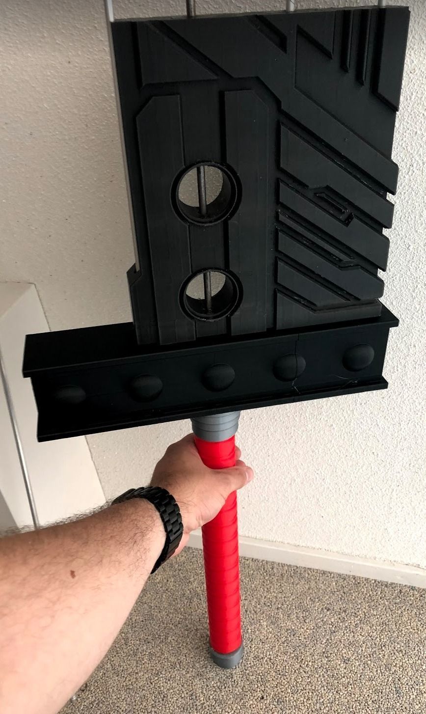 Final Fantasy VII Series - Buster Sword - Bracelet - Shoulder  3D print model_9