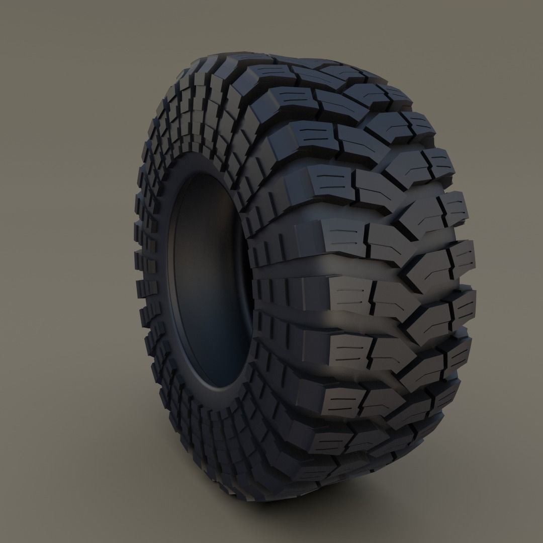 Maxxis Trepador Tire 3D model_4