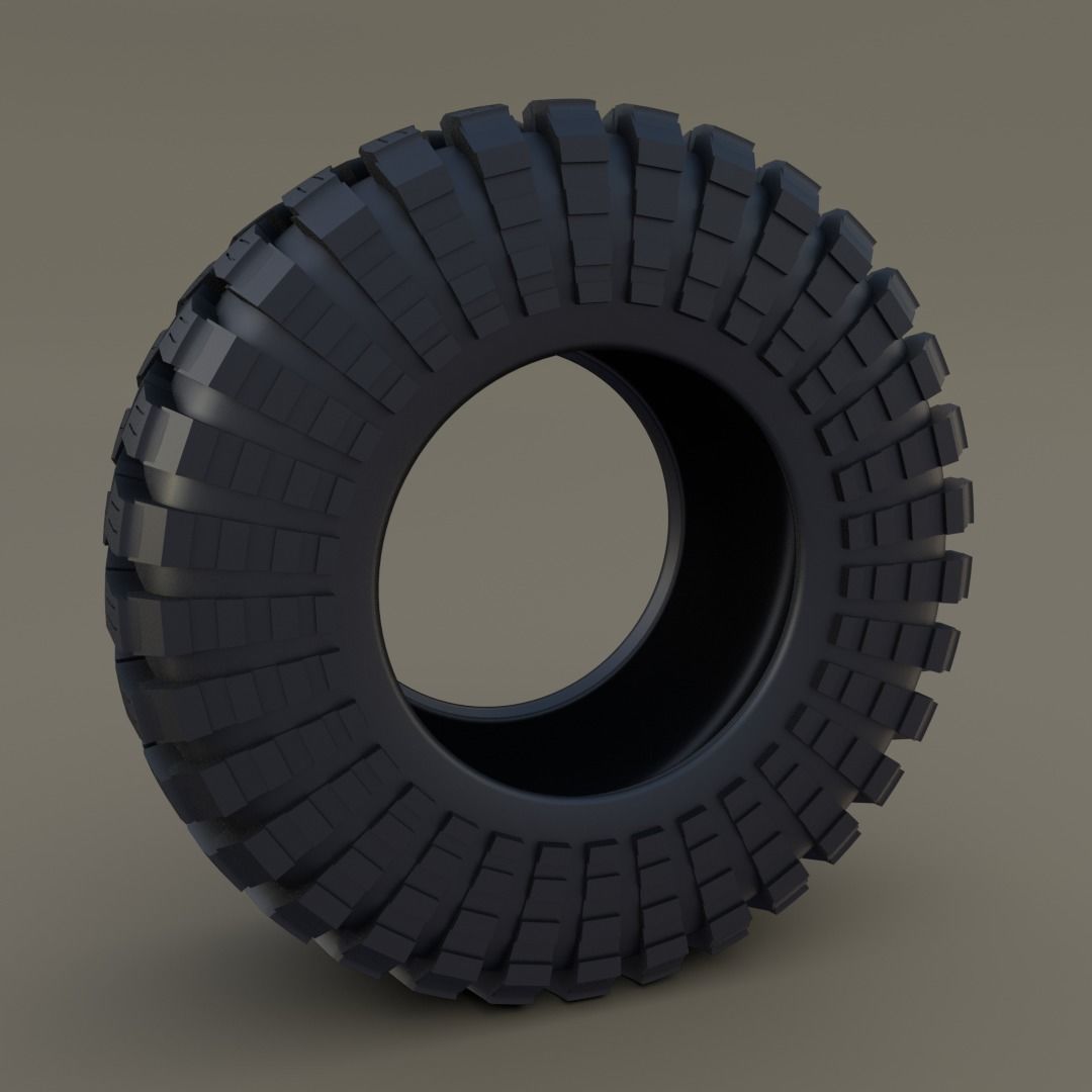 Maxxis Trepador Tire 3D model_2
